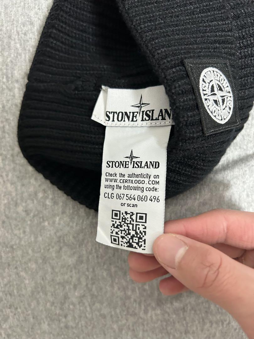 ストーンアイランド　ニットキャップ　ビーニー