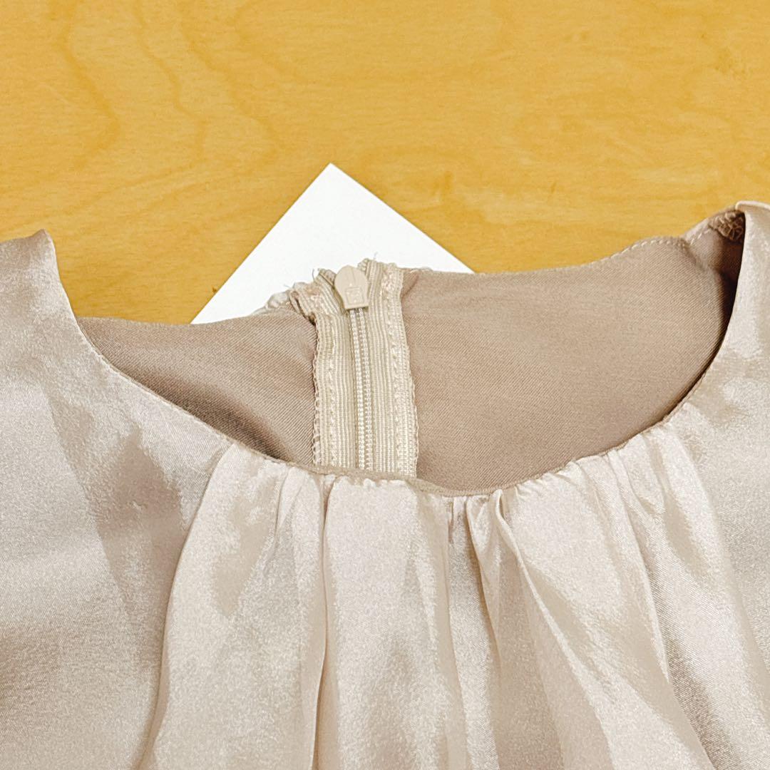 【タグ付】Lure you in 越智ゆらの ダブルリボンオーガンジーワンピース