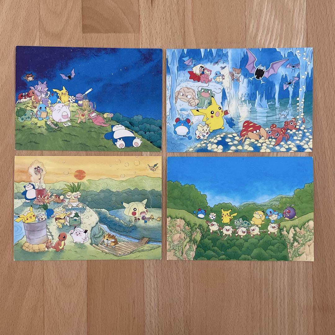 ポケモン ポストカードセット（ふくやまけいこさん絵のもの含む）