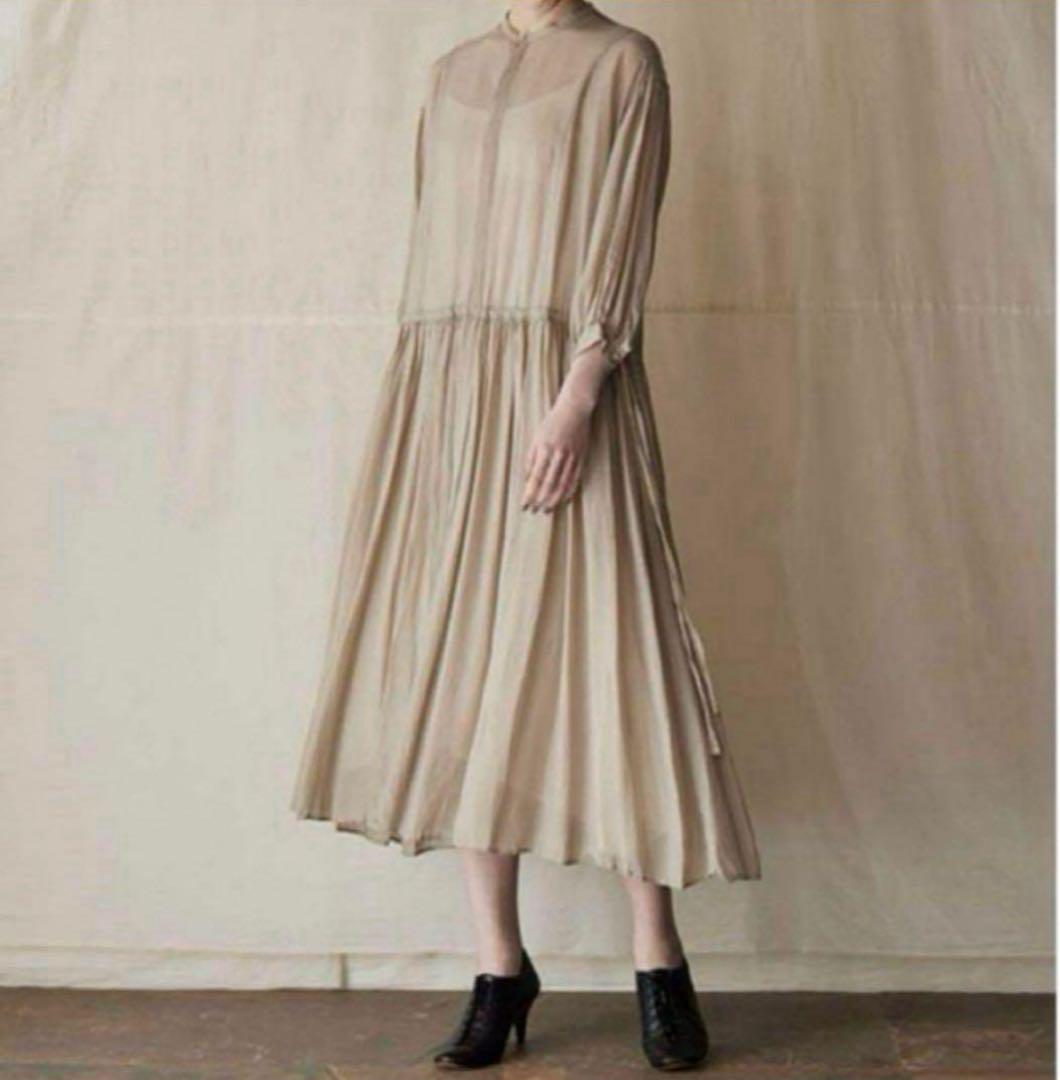 スズキタカユキ doropped torsodress / ice grey