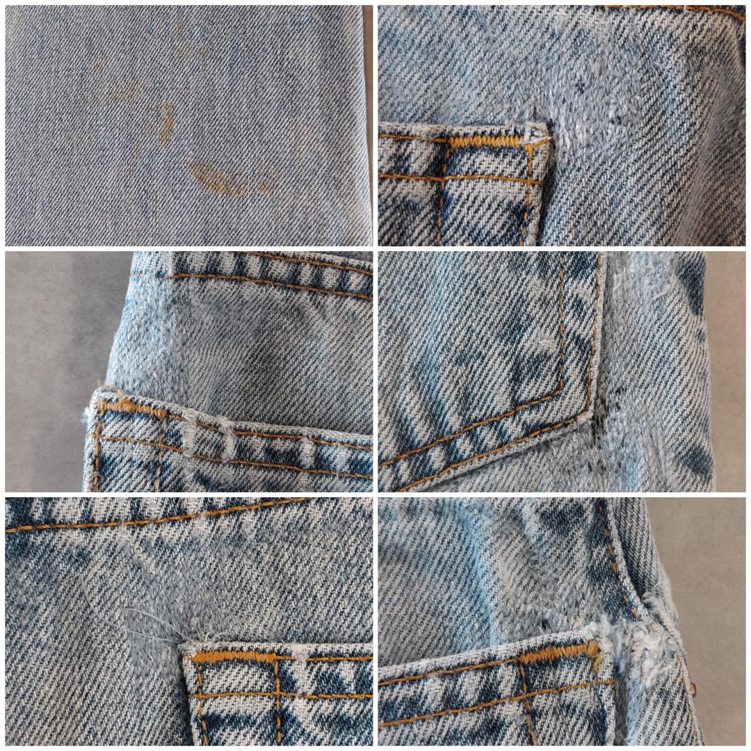 リーバイス569 Levis W31 ブルーデニム 青 00s ヒゲ 14571