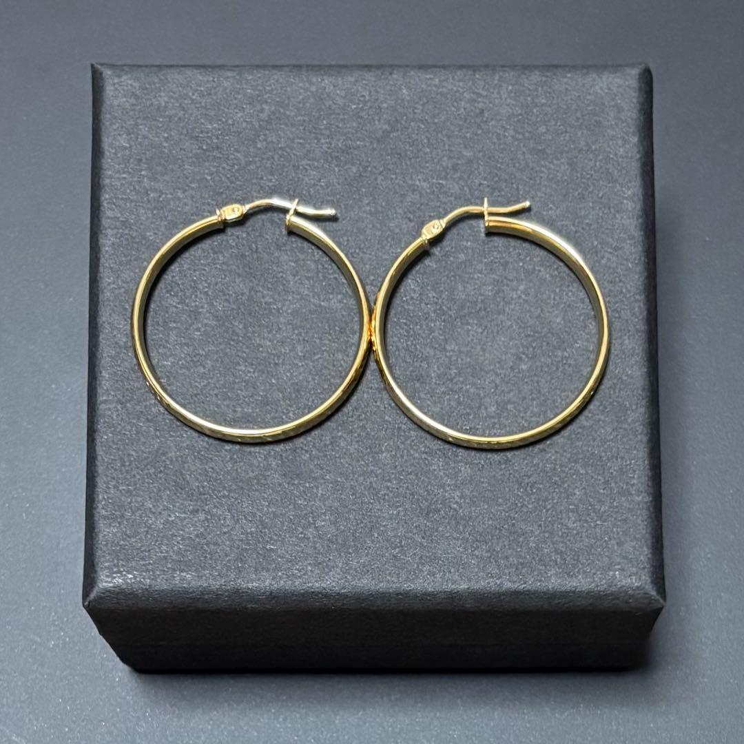 ジュエリーツツミ JEWELRY TSUTSUMI K10 10金 フープピアス FORTGASGNV_COM_BR