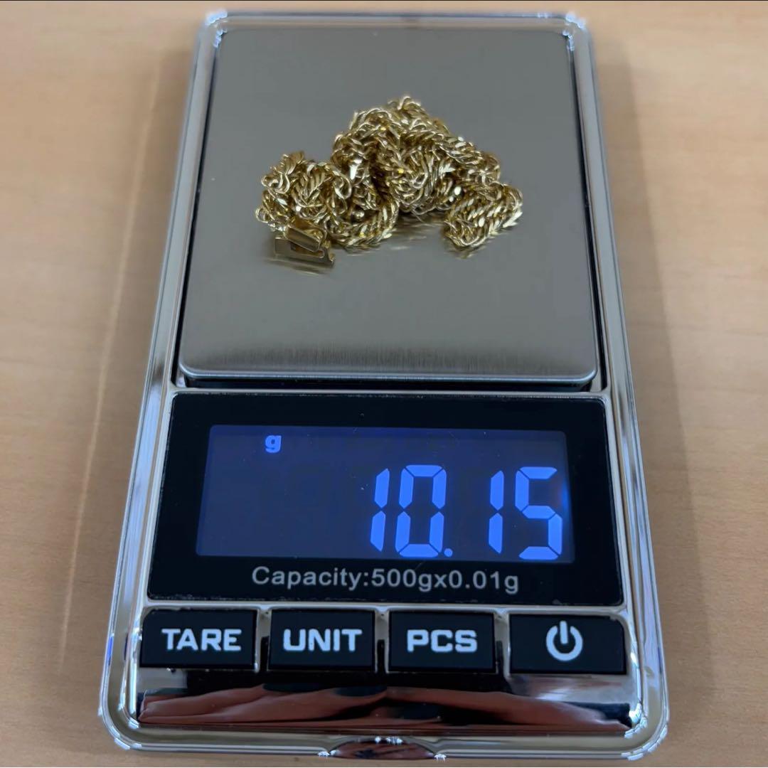 k18 喜平ネックレス12面トリプル約 40cm 約10.15g K18 12面カット トリプル 8g 40cm 喜平 ネックレス / K18 12cut