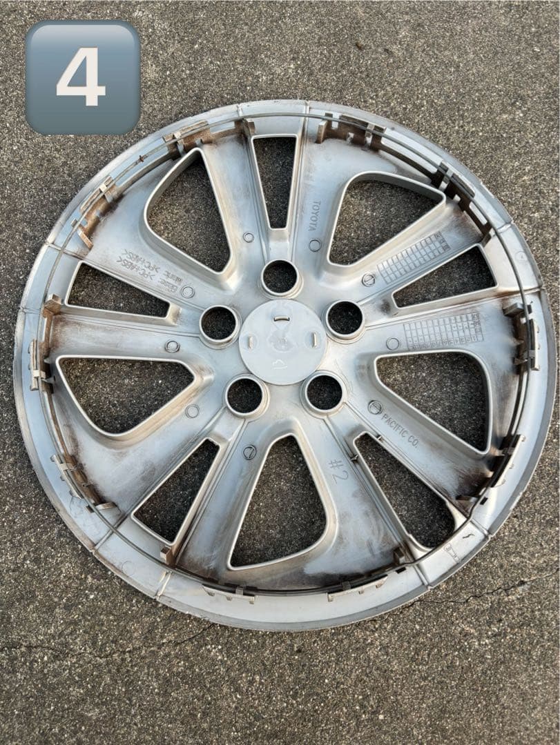 トヨタ TOYOTA ホイールキャップ 15インチ 4枚セット