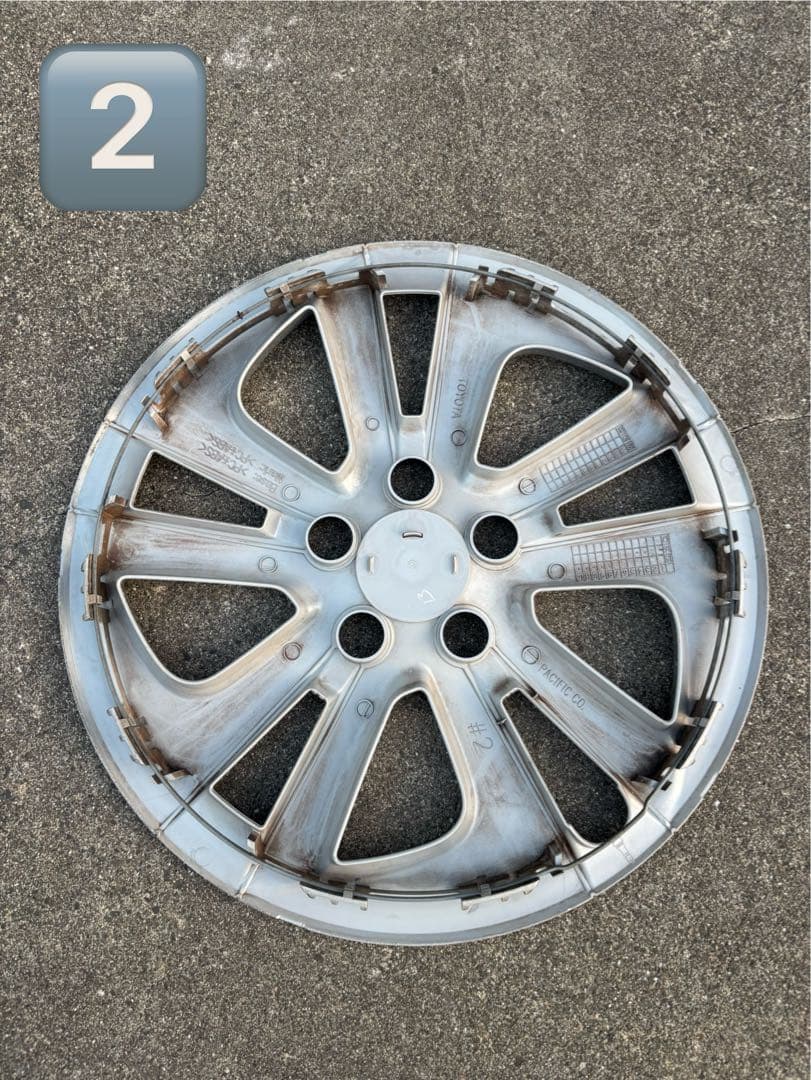 トヨタ TOYOTA ホイールキャップ 15インチ 4枚セット