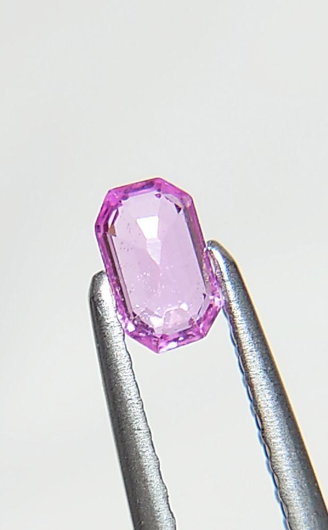 美品！　パパラチャサファイア　0.346ct ソーティング付（LA-5528）