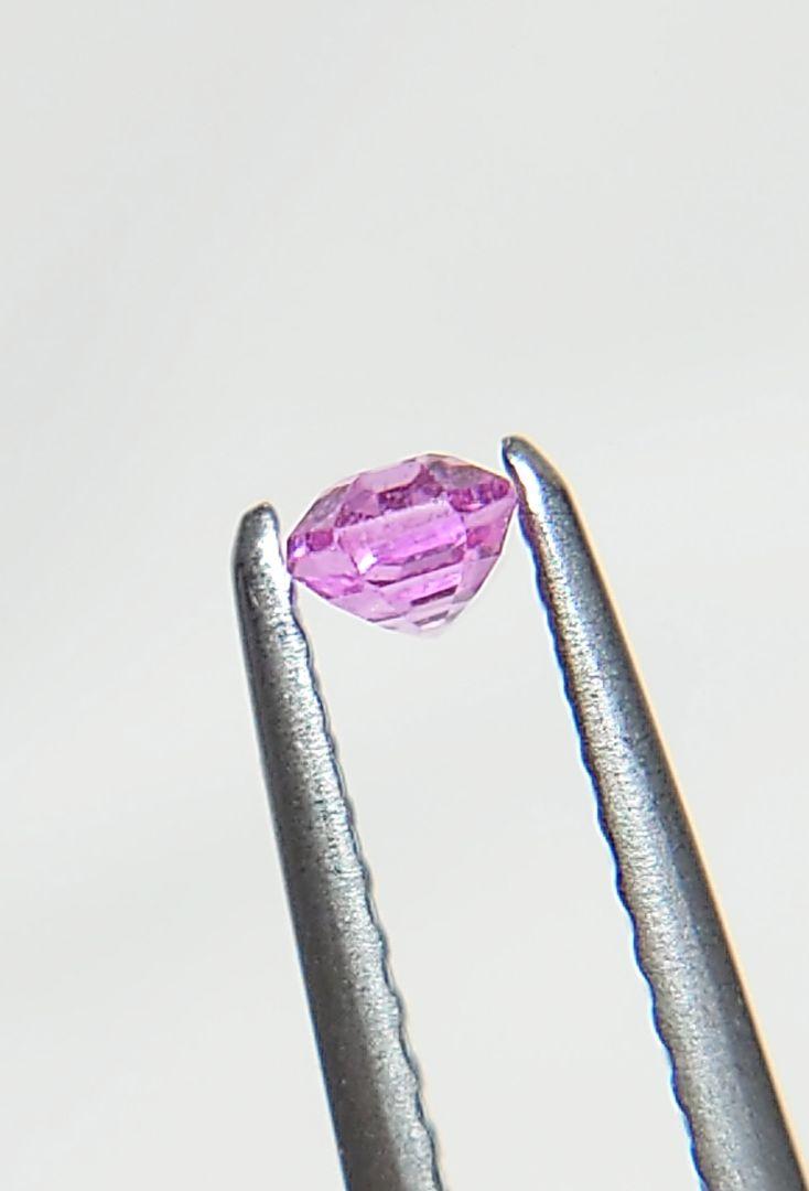 美品！　パパラチャサファイア　0.346ct ソーティング付（LA-5528）