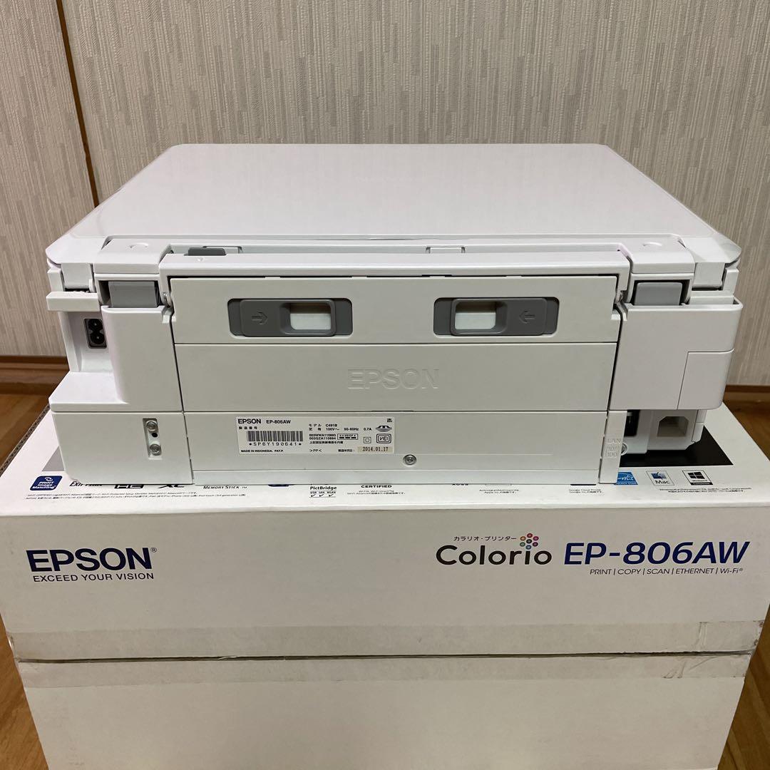ショップレビュー ランキング EPSON ジャンク品 EP-806AW プリンター・複合機