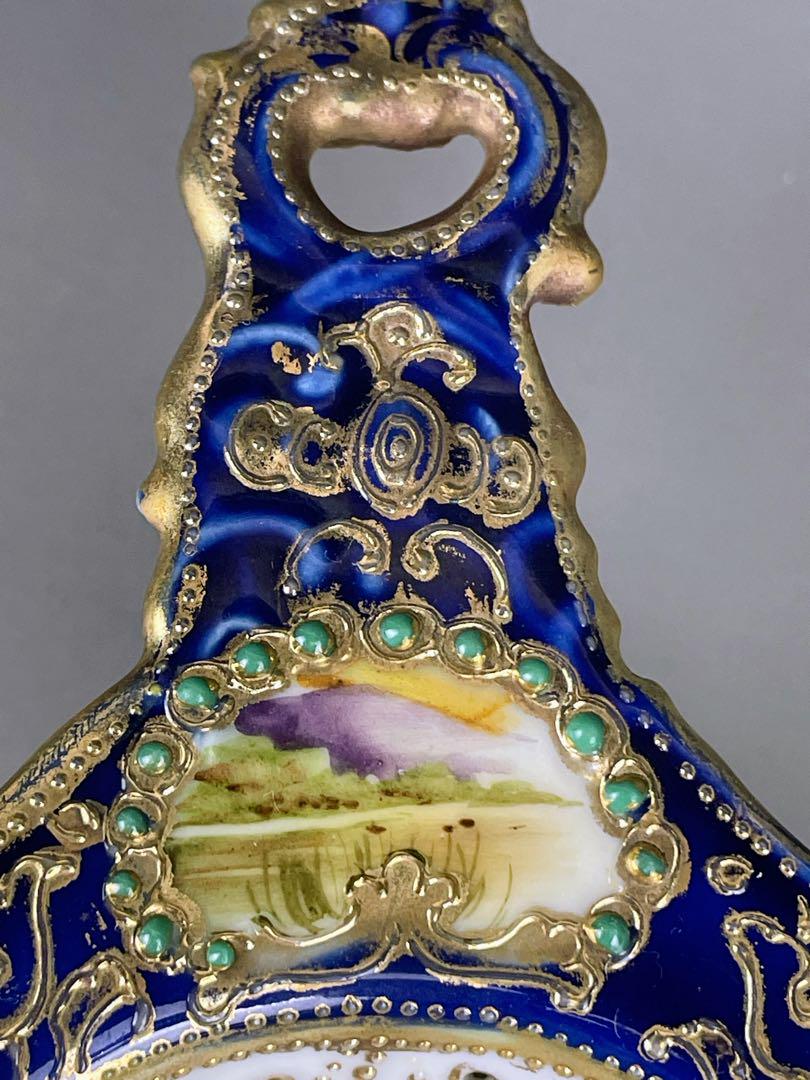 美品】オールドノリタケ ティーストレーナー 茶漉し ジュエル
