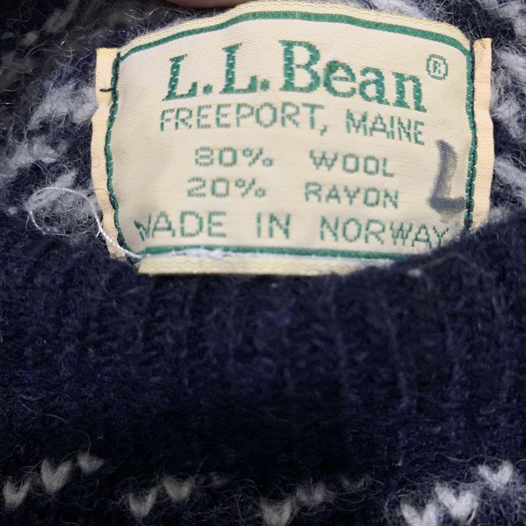 エルエルビーン　バーズアイ　80s made in Norway