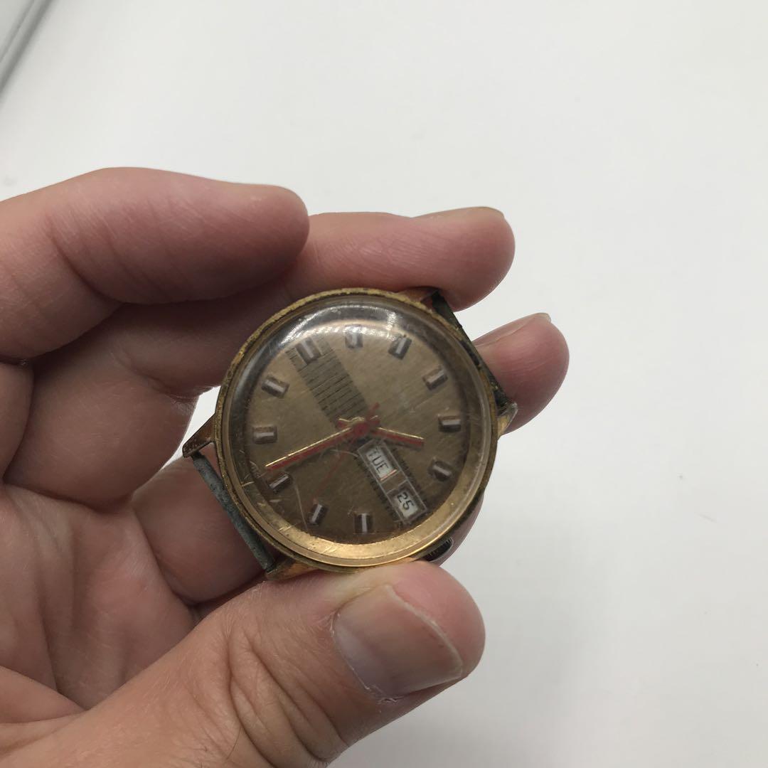 可動品　TIMEX タイメックス　手巻き　デイデイト