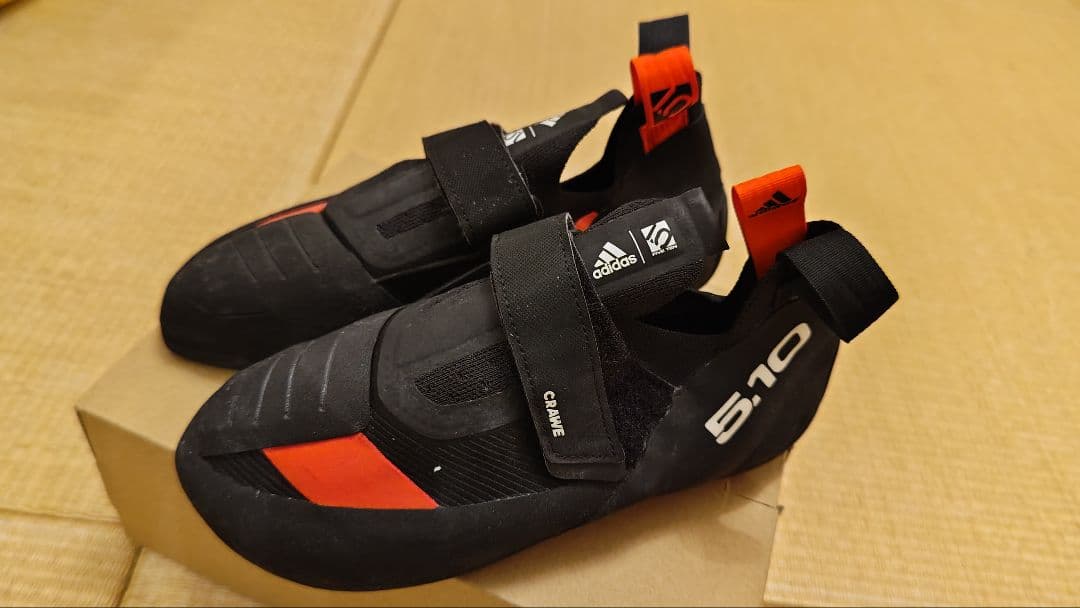 「ほぼ新品」アディダス　ファイブテン　クロウ　us8 uk7.5 jp26cm