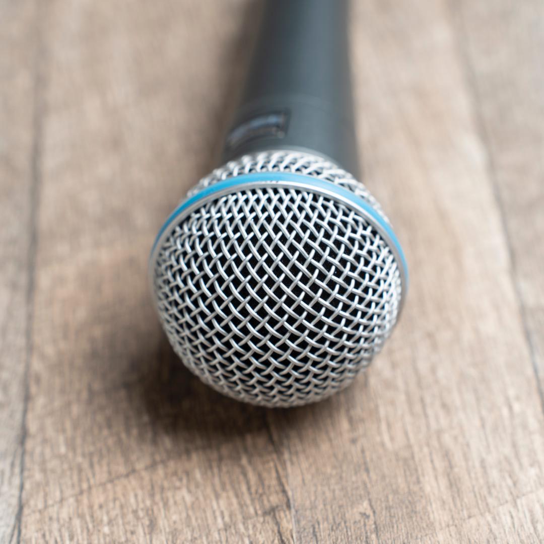 Shure BETA58 美品 ボーカル向けマイク ポーチ付き