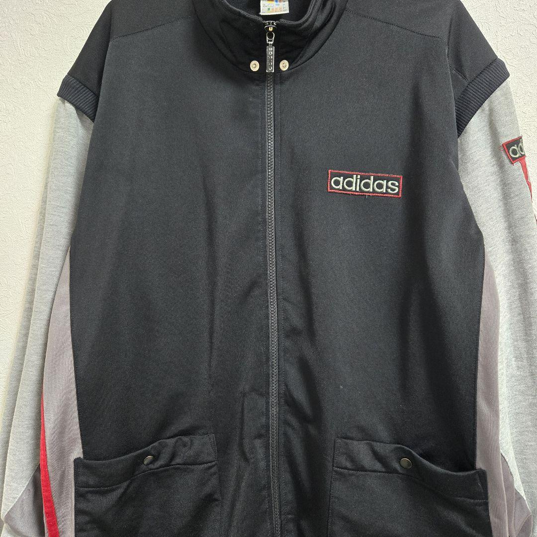 90年代 アディダス adidas ジップアップ ジャージ トラックジャケット