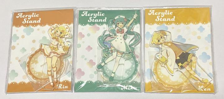 送料無料/新品】 鏡音リン レン 初音ミク アクリルスタンド ふかや