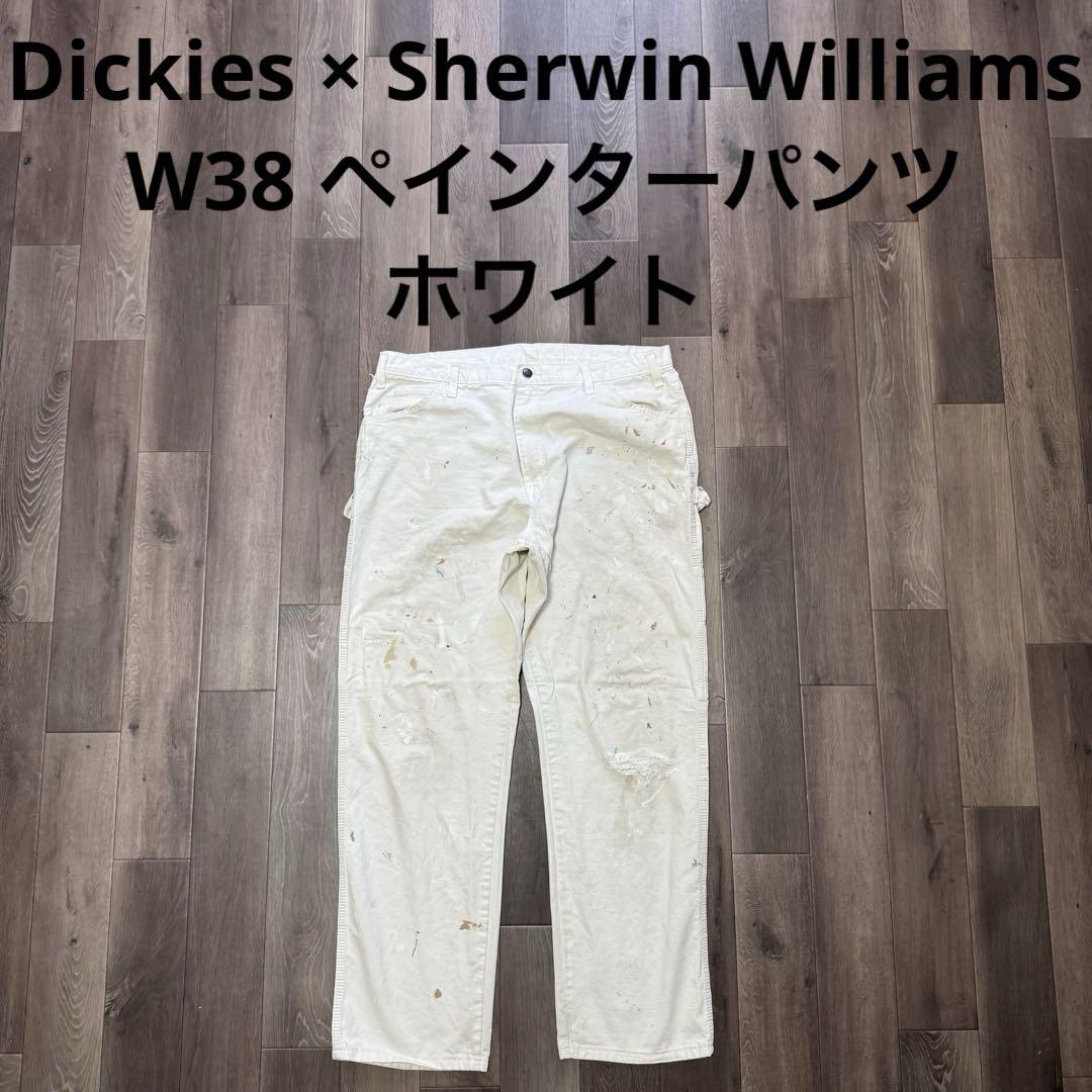 Dickies Sherwin Williams ペインターパンツ ホワイト 白