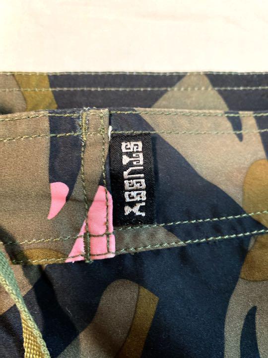 最新品お得 激レア STUSSY トライバル カモフラ ショートパンツ ハーフパンツ D5Jz6-m80470599746 即納爆買い