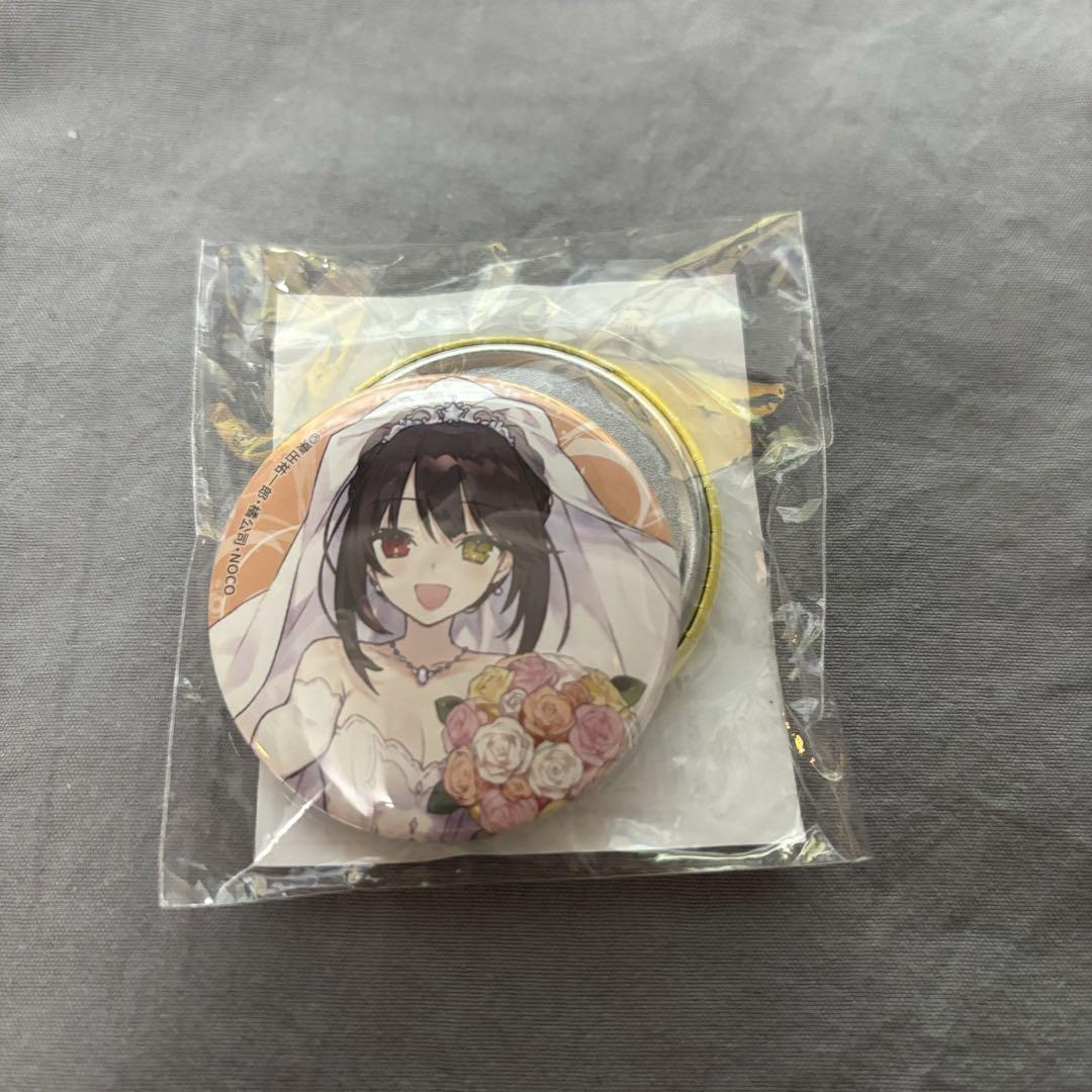 【値下げ】 時崎狂三 サラサ 缶バッジ ファンタジア文庫35周年記念 ピンズ・ピンバッジ・缶バッジ
