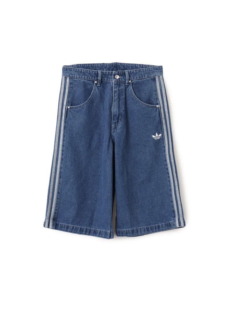 adidas アディカラー デニム ファイヤーバードショーツ
