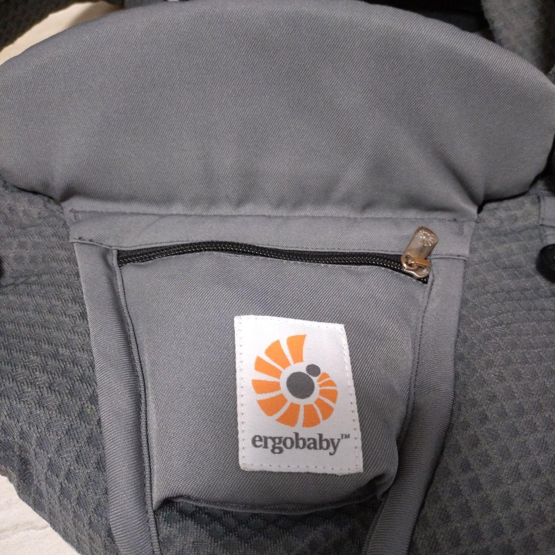 ergobaby グレー 抱っこ紐　エルゴ　オムニブリーズ