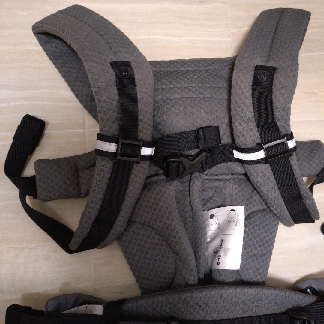 ergobaby グレー 抱っこ紐　エルゴ　オムニブリーズ