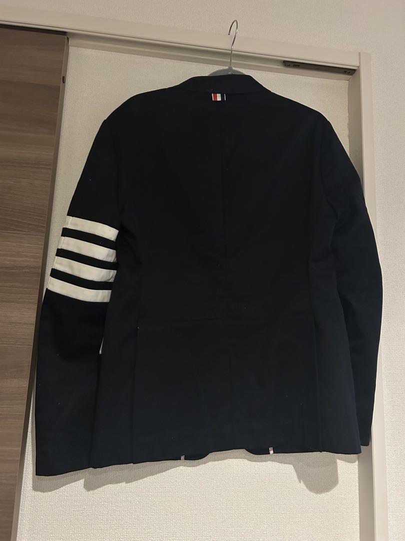THOM BROWNE バーストライプアンバランスジャケット