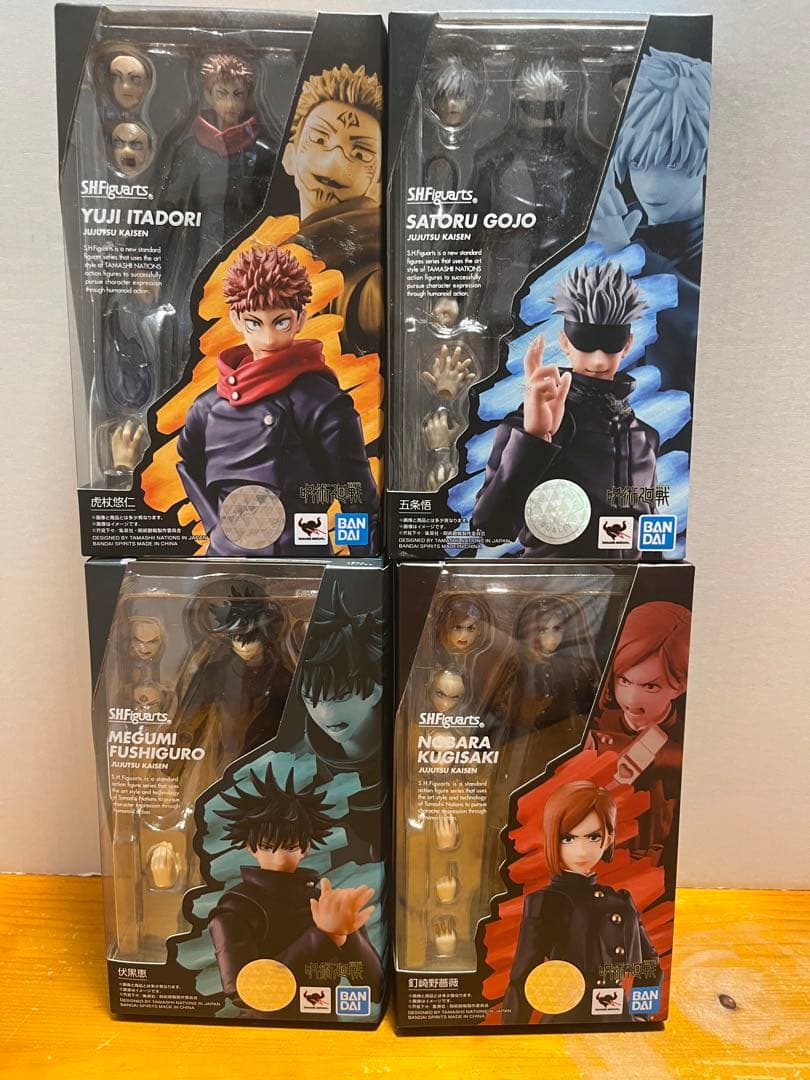 S.H.Figuarts 呪術廻戦 虎杖悠仁 五条悟 伏黒恵 釘崎野薔薇 【メール便