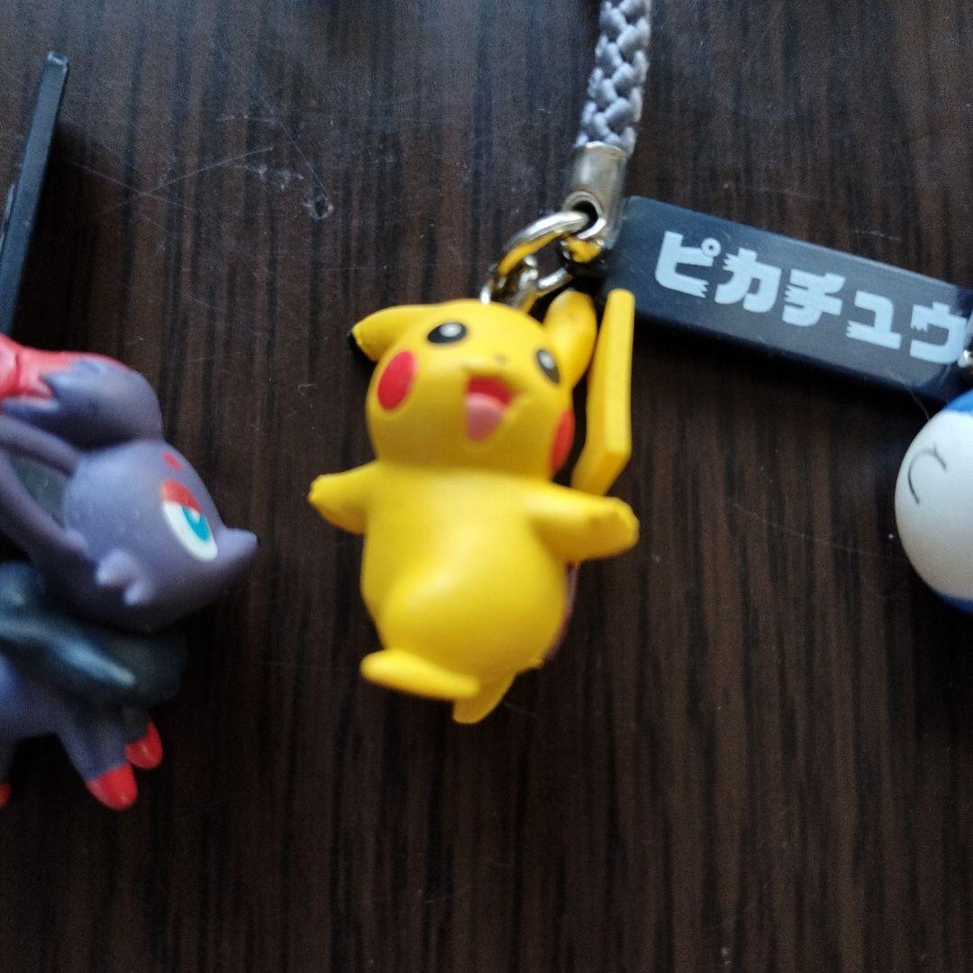 未使用品☆ポケモン根付マスコット6種(スマホストラップ) ミニ