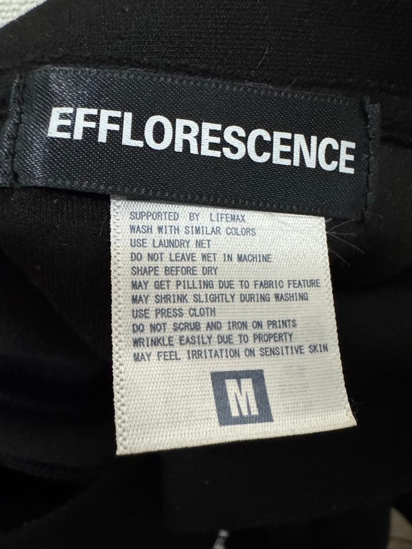 EFFLORESCENCE エフロレッセンス パーカー Mサイズ