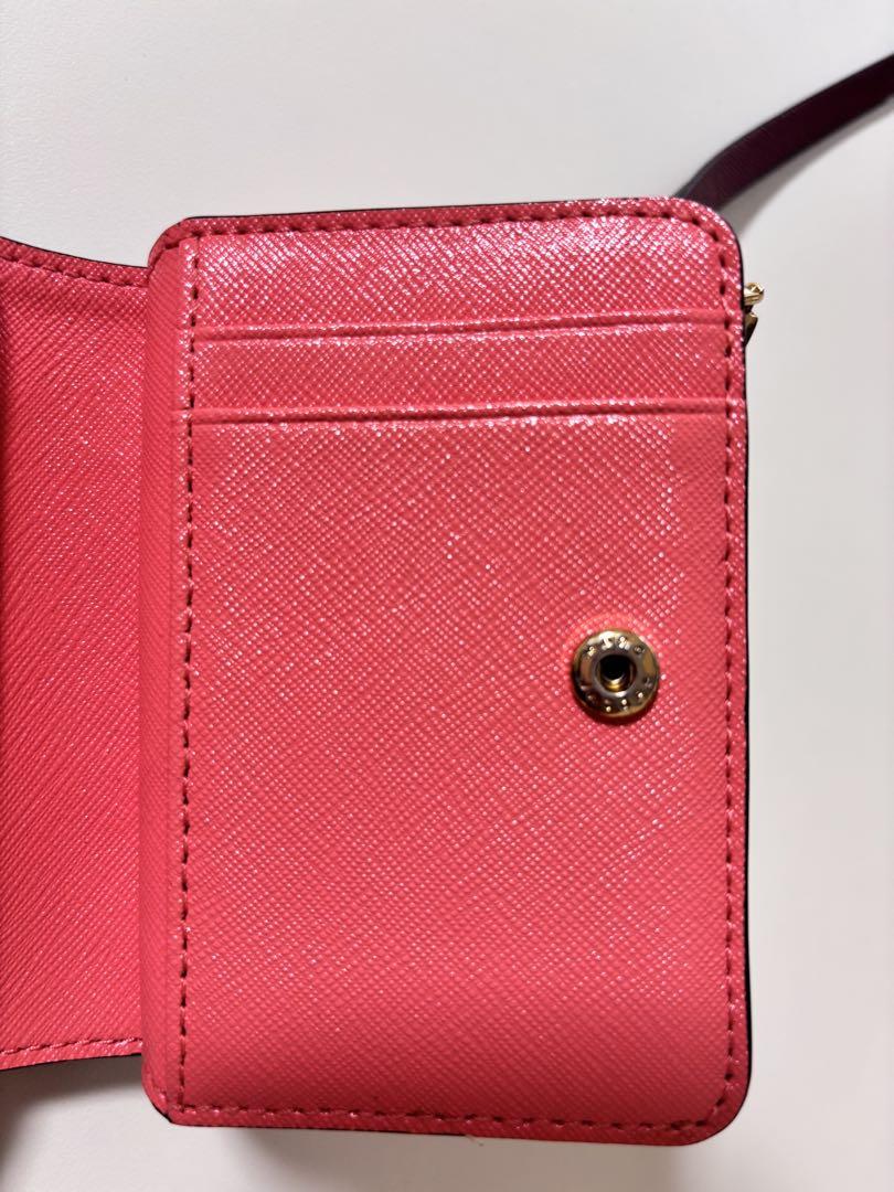MARC JACOBS 二つ折り財布ピンクベージュ