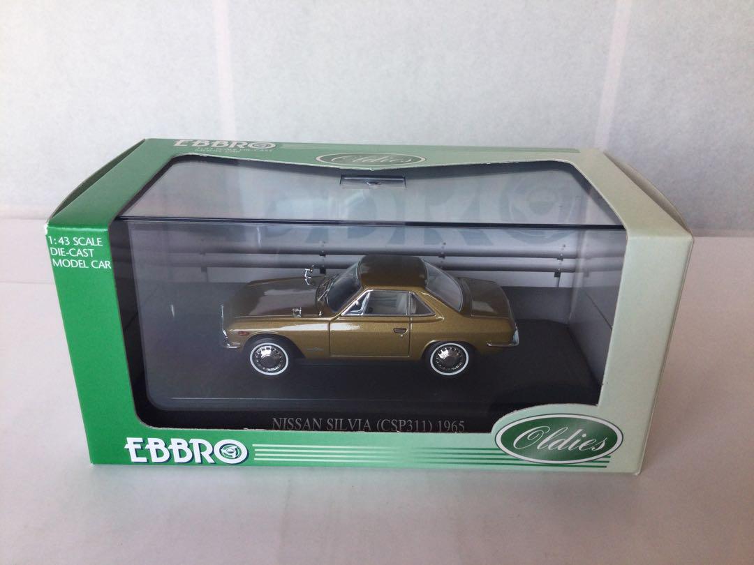 EBBRO ニッサンシルビア,ニッサンブルーバード　 2台セット