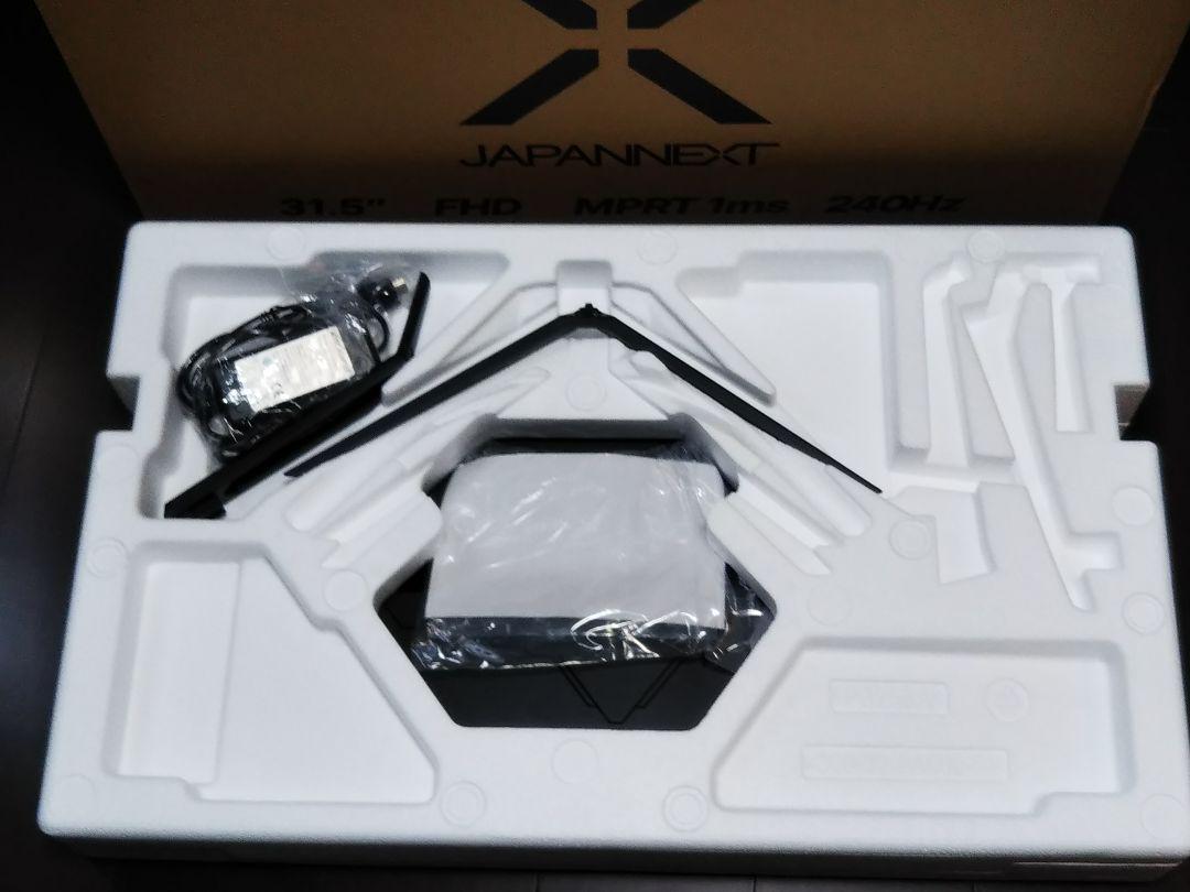 ジャパンネクストゲーミングモニター 31.5インチ 240Hz