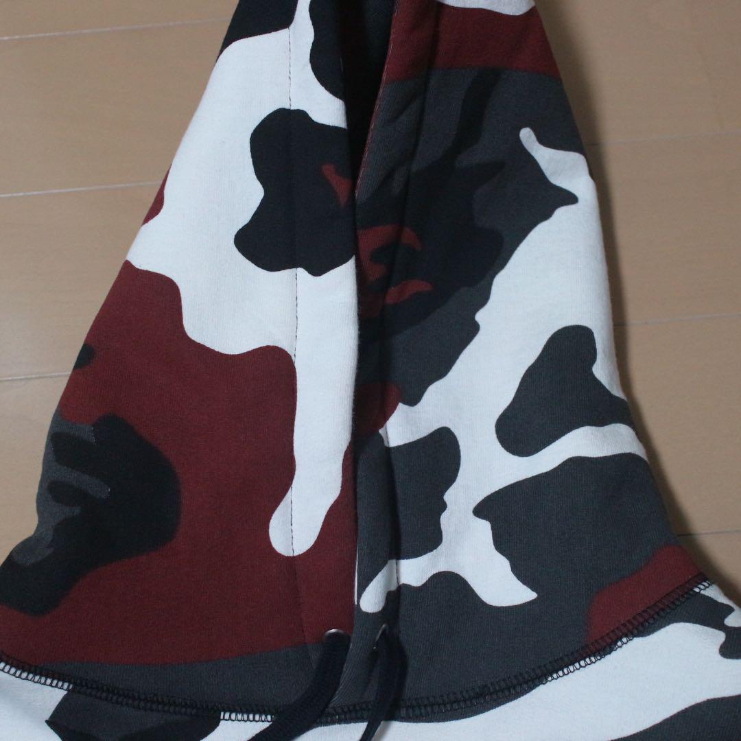 新品 タグ付き Supreme Box Logo レッドカモ パーカー Red