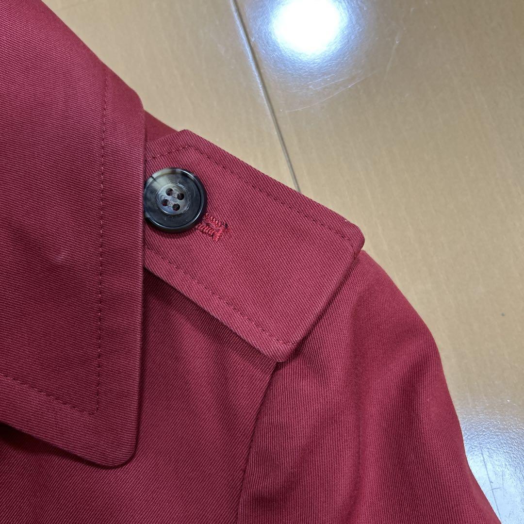 【美品】迅速発送⭐️バーバリーブルーレーベル　38　トレンチ　赤　お値下げ中❗️