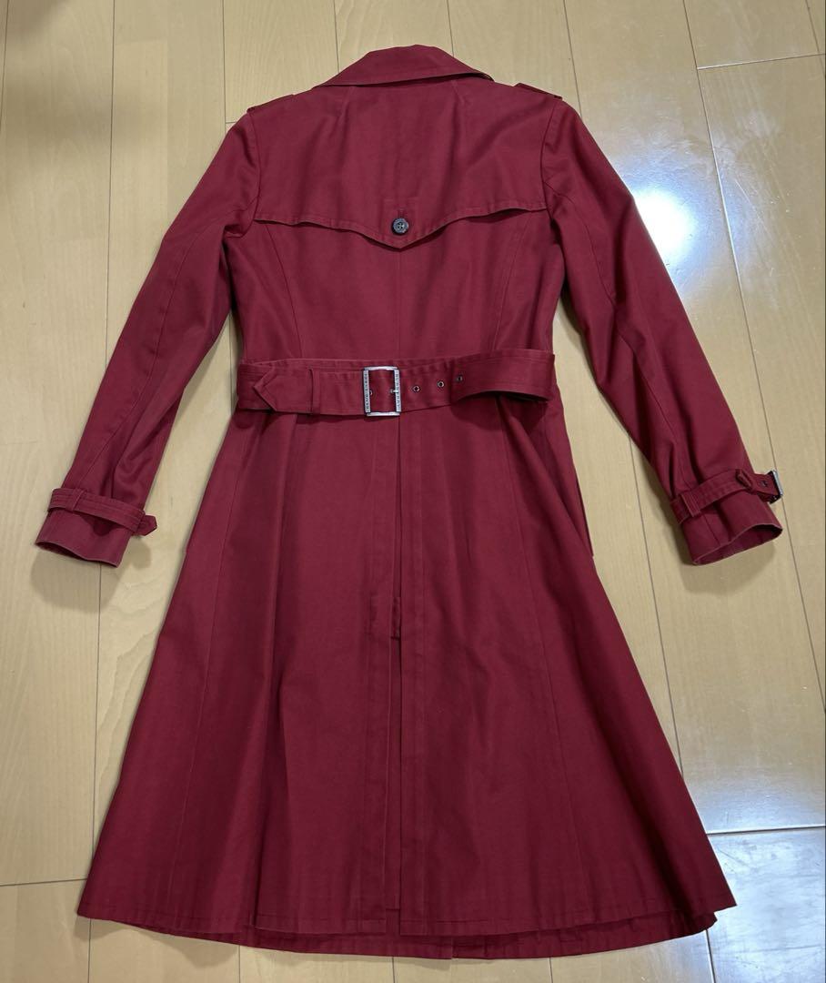 【美品】迅速発送⭐️バーバリーブルーレーベル　38　トレンチ　赤　お値下げ中❗️