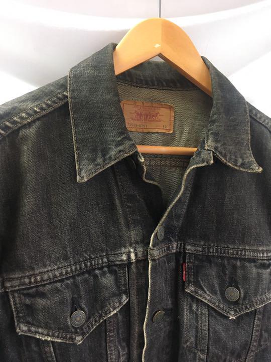 希少 90s 日本製 リーバイス70505-0257 ブラックデニム