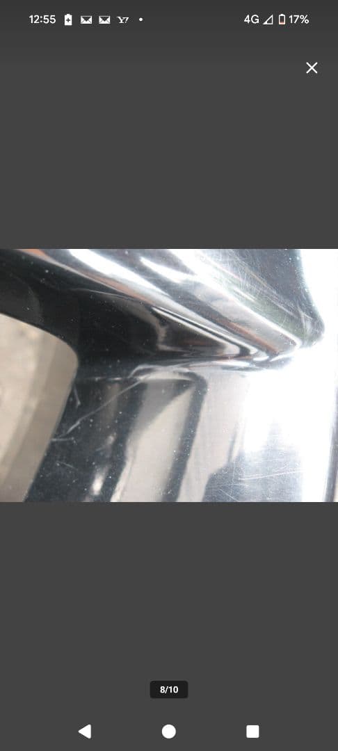 レクサス 19インチ アルミホイール 5本スポーク