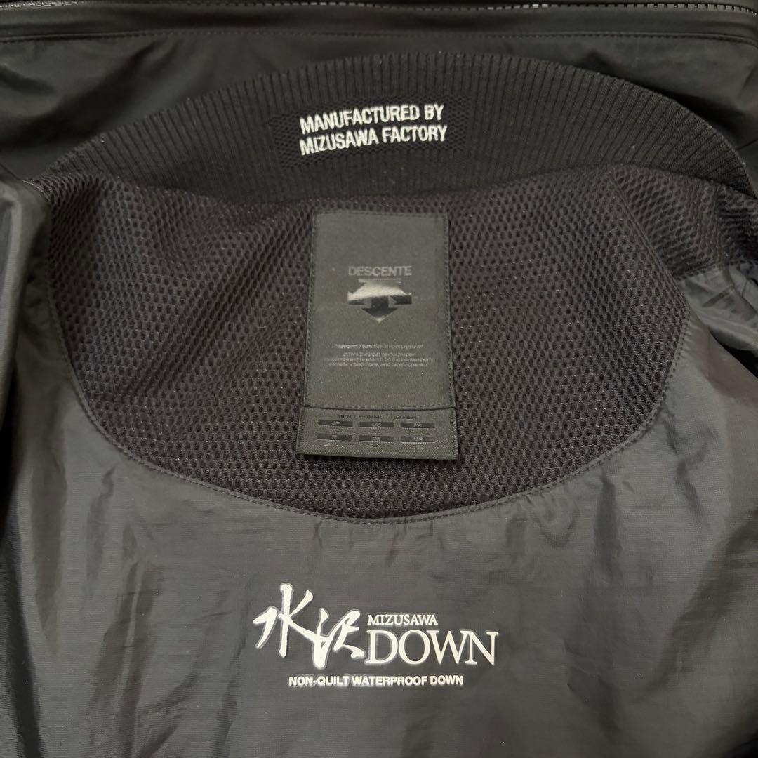 【大きいサイズXO】デサント水沢ダウン マウンテニア ダウンジャケット 黒 【大きいサイズXO】デサント水沢ダウン マウンテニア ダウンジャケット 黒