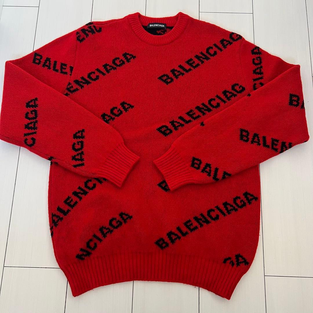 balenciaga♡バレンシアガ♡ロゴニット♡Sサイズ