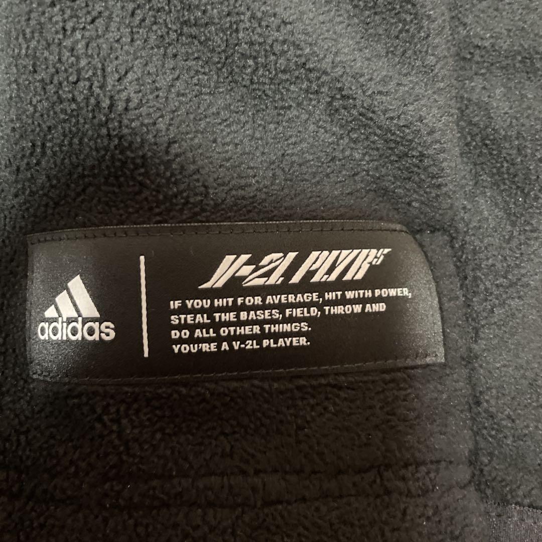adidas フード付き野球フリース