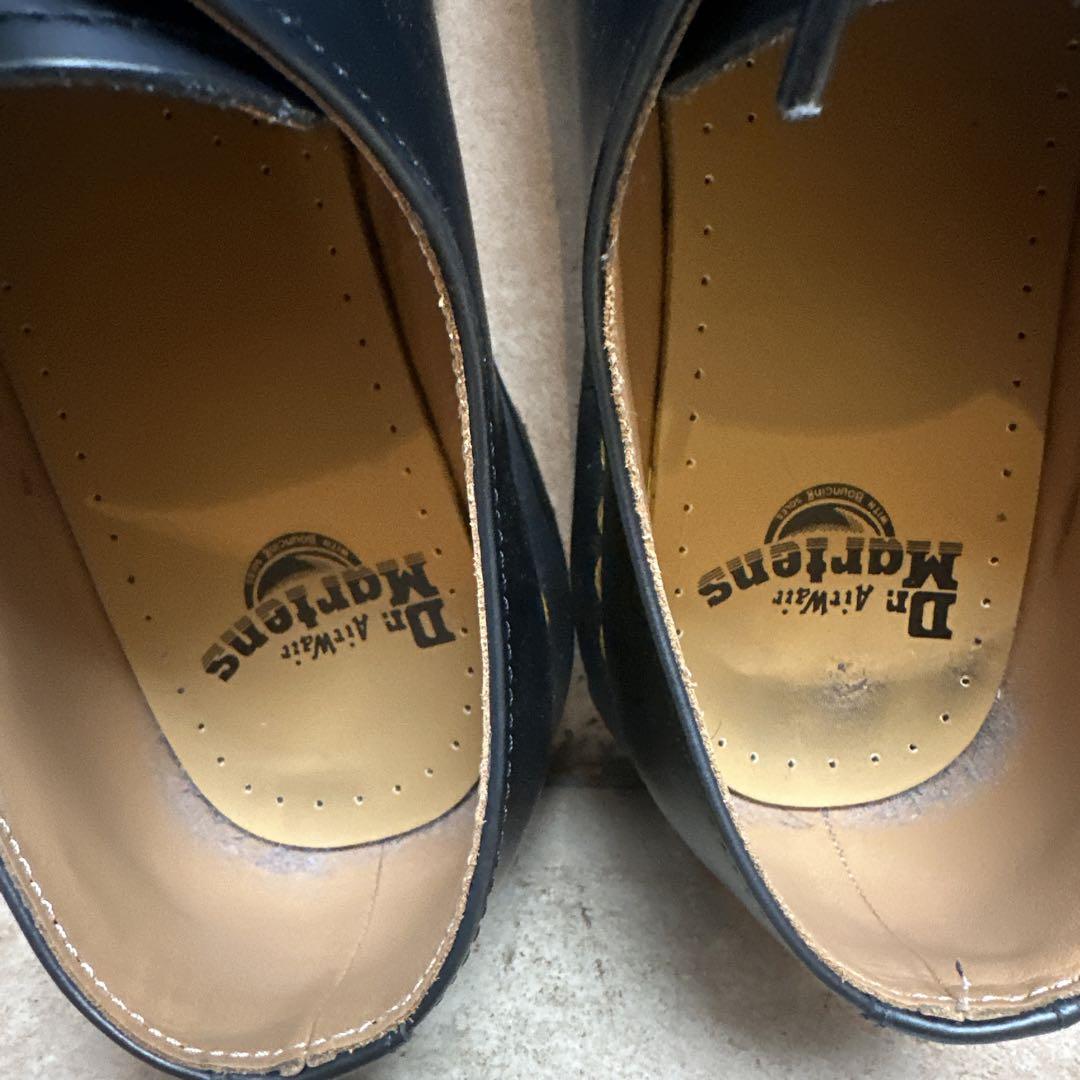 Dr. Martens ブラックレザーシューズ　3ホール