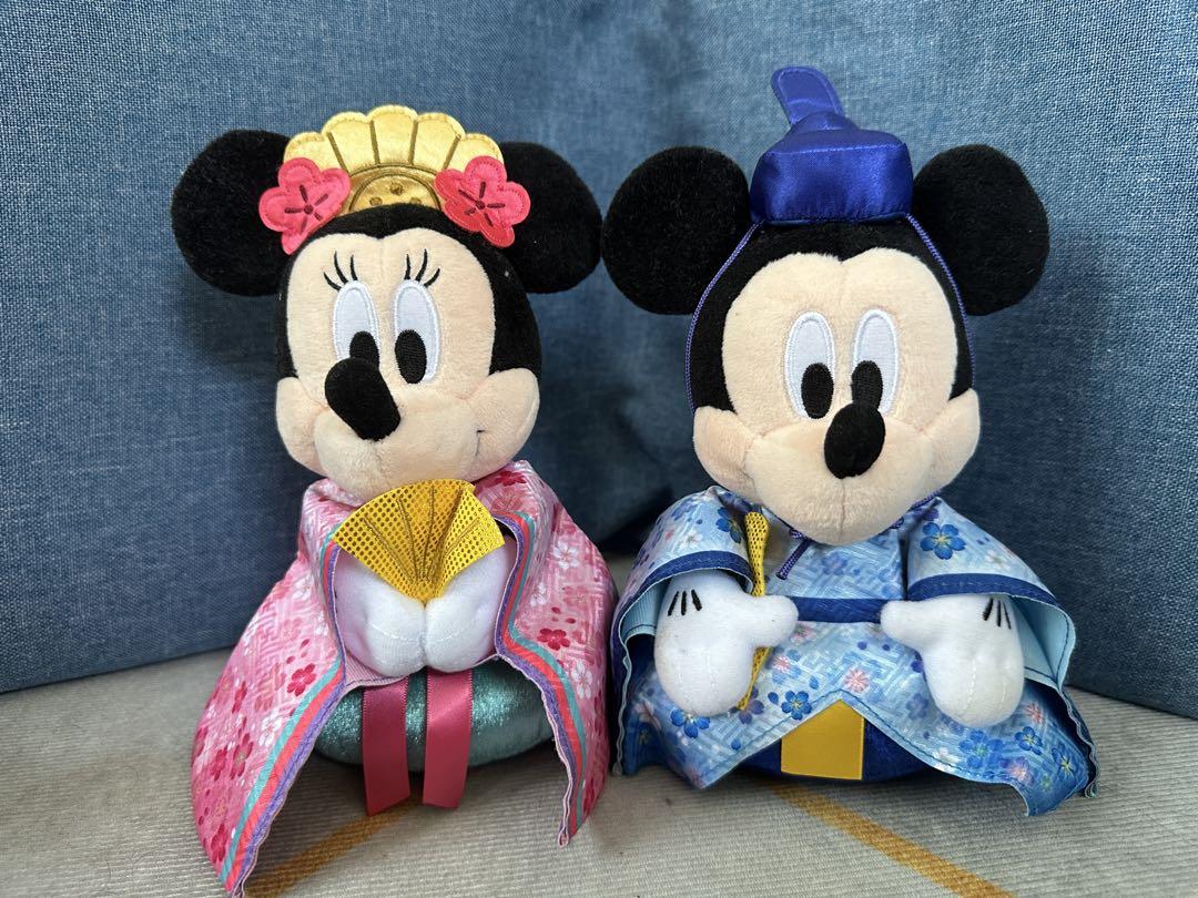 【未使用品】東京ディズニーリゾート公式　ひな人形　ミッキー ＆ミニー ミッキーマウス - 【東京ディズニーリゾート限定】 ひな人形