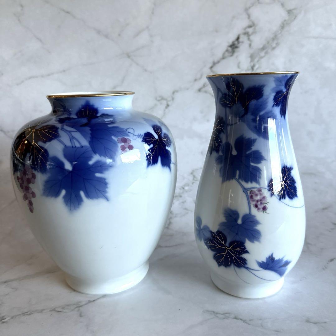 有田焼 深川製磁　オリエンタルブルー 花瓶　送料込み オリエンタルブルー ヌーボー9号花生 | 有田焼 深川製磁｜公式