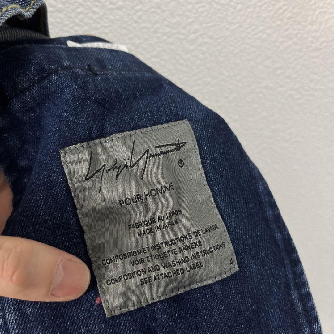 ヨウジヤマモト yohjiyamamoto プールオム デニムジャケット