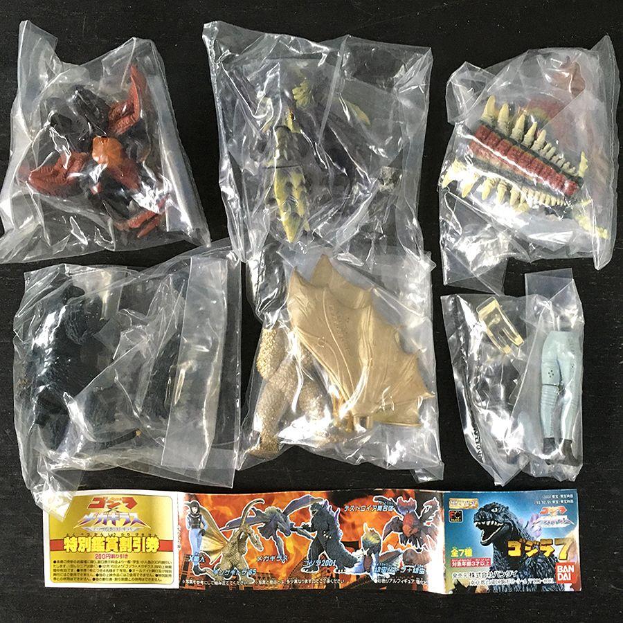 バンダイHGゴジラ7未開封全6種セットゴジラ×メガギラス