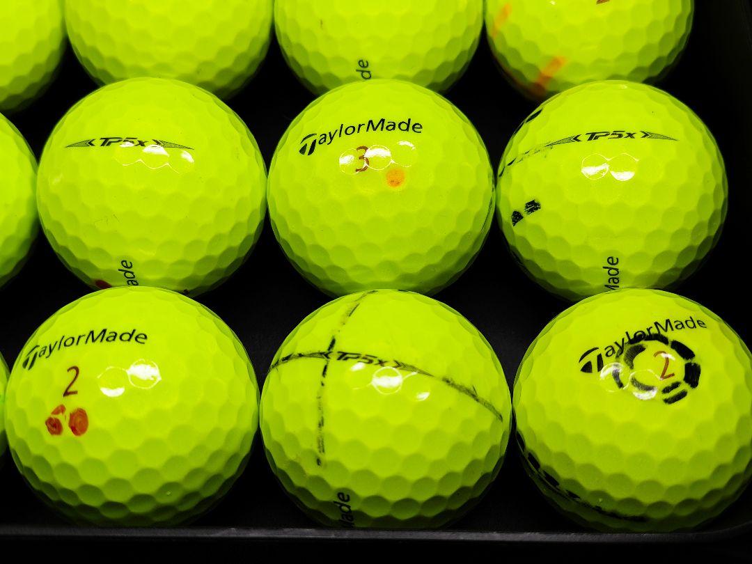 TaylorMade TP5 ゴルフボール 2ダース TP5 【2ダースセット】テーラーメイド ストライプ ゴルフボール