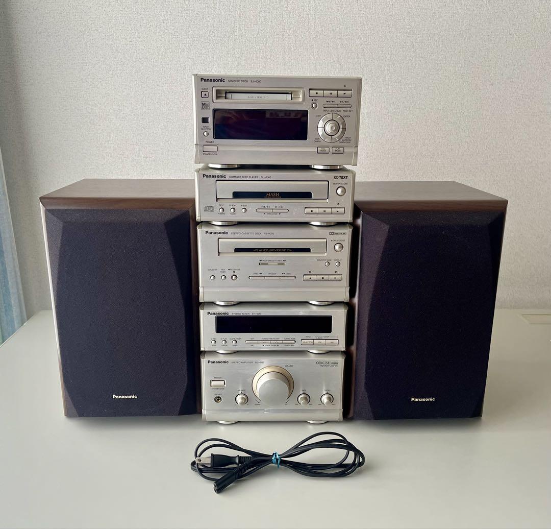 Panasonic ミニコンポ SB-HD60スピーカー　セット