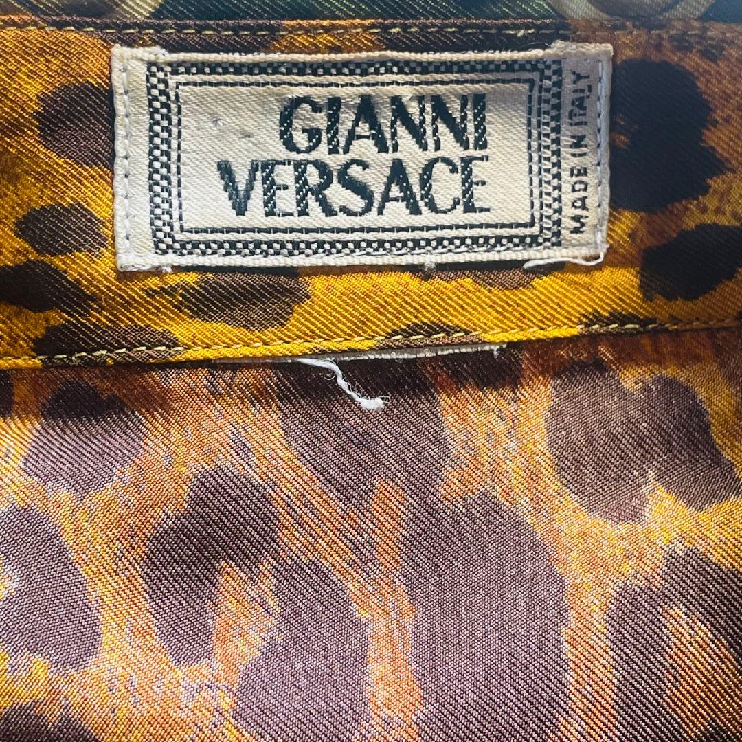 【超希少】ヴェルサーチGIANNI VERSACE 総柄シャツ　マイアミ