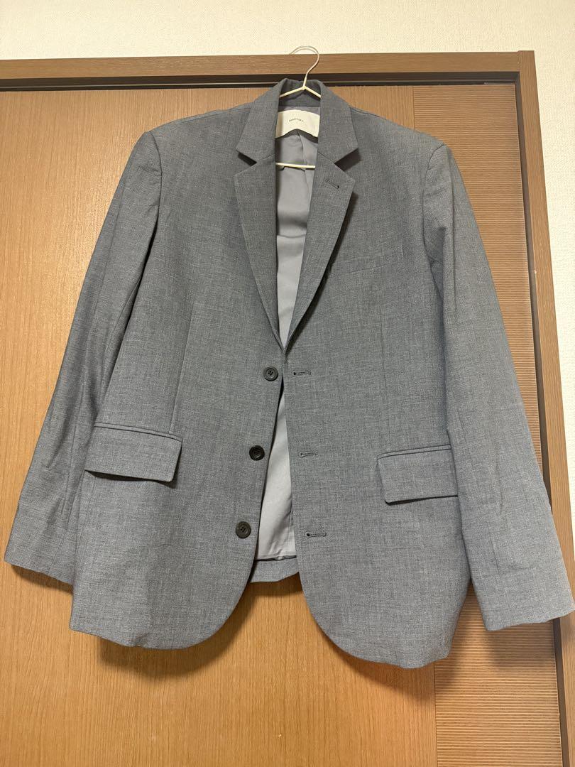 todayful Heather Over Jacketチャコールグレー 36