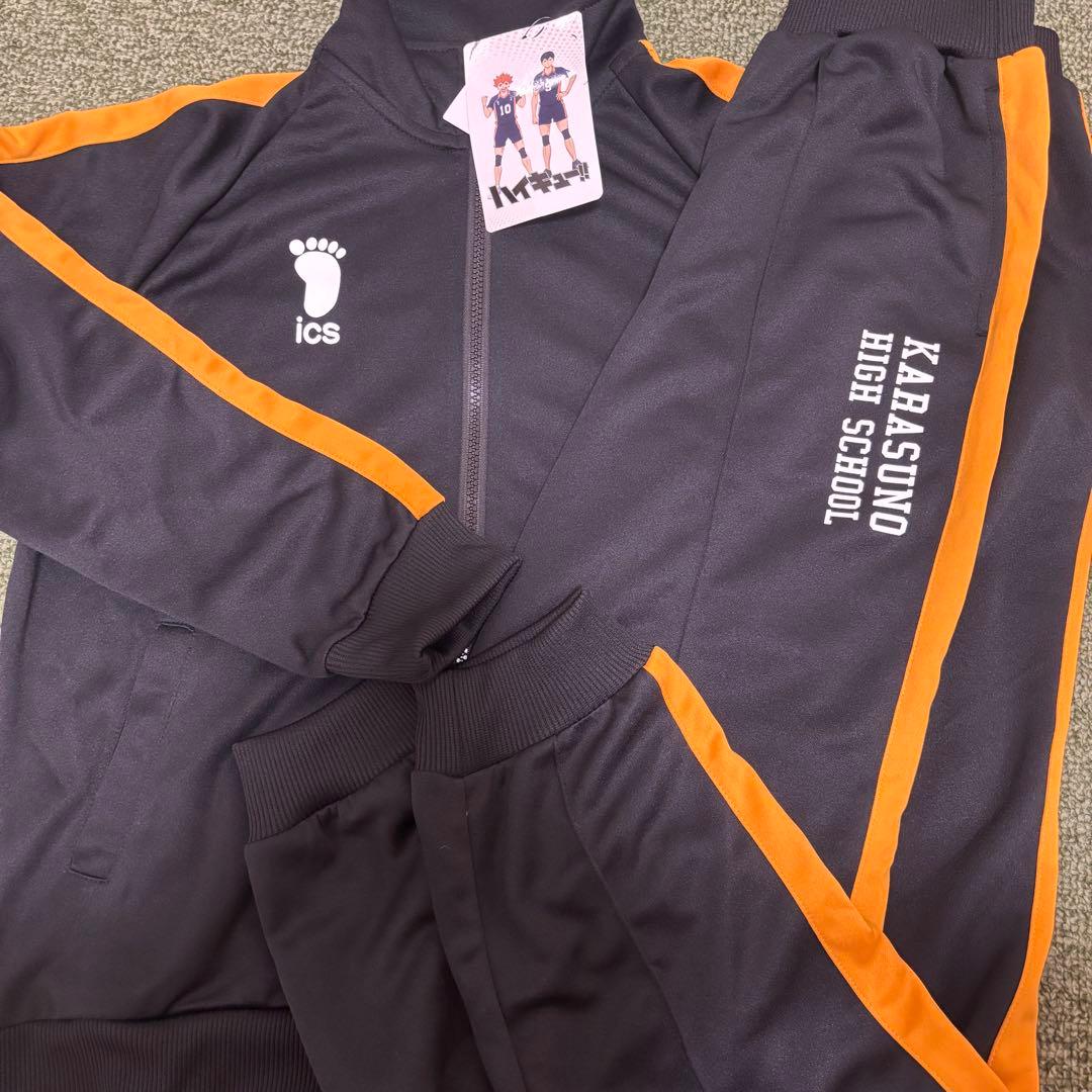 ハイキュー ジャージ 上下セット 烏野高校 160